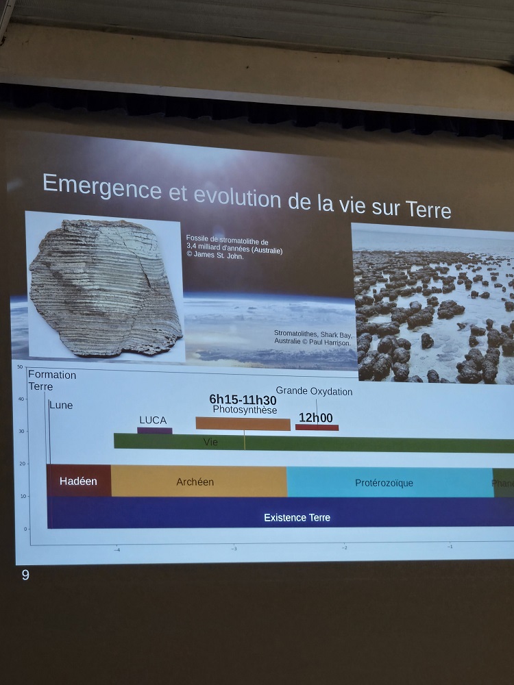 retour sur la conférence du 14 Octobre 2025 sur l'Exobiologie